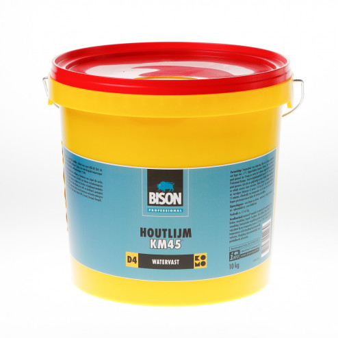 Bison houtlijm watervast D4 1-component 10kg