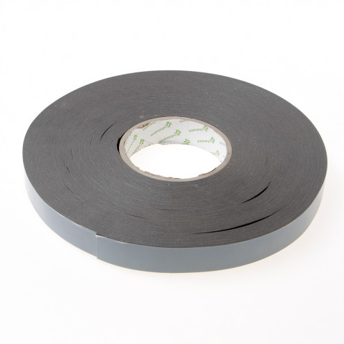 Zelfklevende tape zwart 22mm x 50 meter