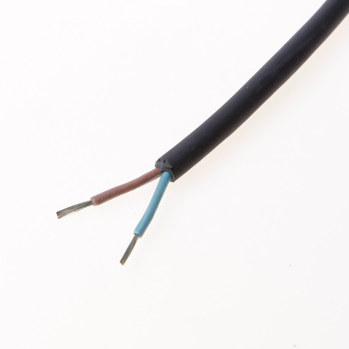 Rubber kabel edrateen hittebestendig 2 x 1mm²