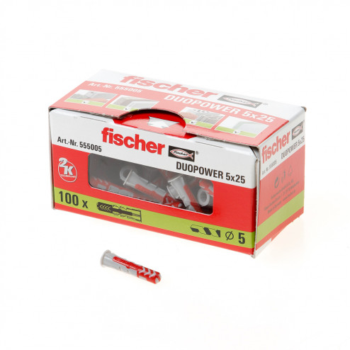 Fischer plug Duopower 5x25mm