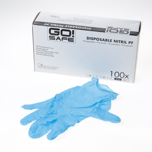 Artelli Handschoen doos nitrile blauw ongepoederd maat XL(10)