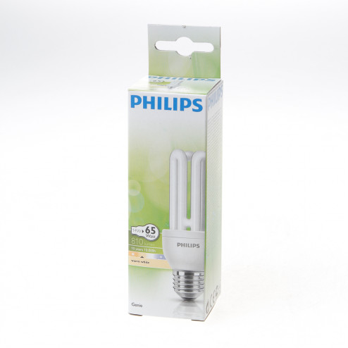 Philips Genie spaarlamp ESafer 14W 827 E27