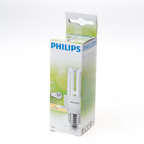 Philips Genie spaarlamp ESafer 11W 827 E27