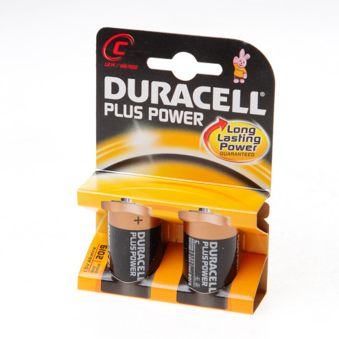 Duracell Batterij Engelse staaf 1.5v lr14 C blister van 2 batterijen