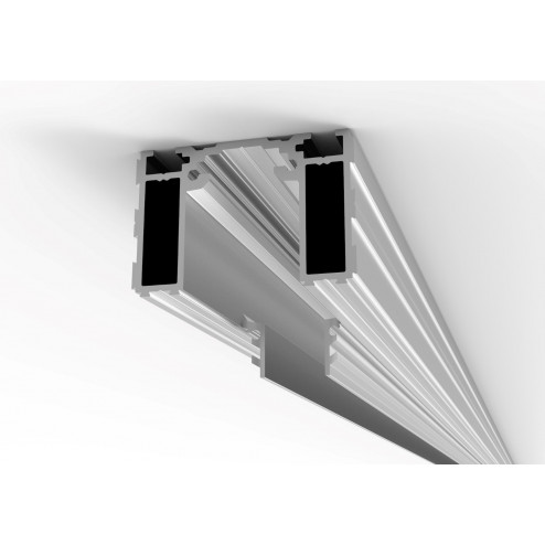 Proslide onzichtbarr inbouwprofiel 2 meter inclusief 1x essi-module