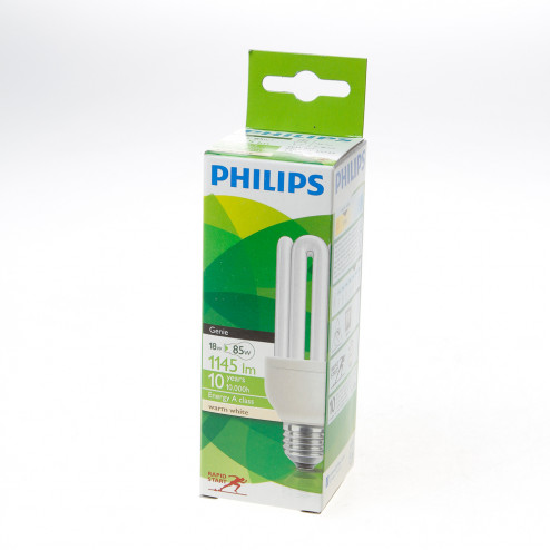 Philips Genie spaarlamp ESafer 18W 827 E27