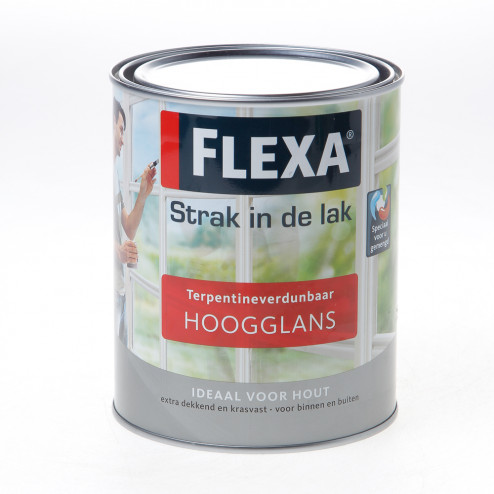 Flexa Hoogglans geel 1000ml