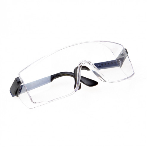Bolle Veiligheids bril frame blauw helder glas