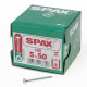 Spax Spaanplaatschroef cilinderkop verzinkt T-Star T20 5.0 x 50mm