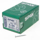 Spax Spaanplaatschroef platverzonken kop verzinkt pozidriv 5.0 x 50mm