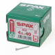Spax Spaanplaatschroef cilinderkop verzinkt T-Star T20 4.5 x 40mm