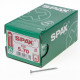 Spax Spaanplaatschroef cilinderkop verzinkt T-Star T20 5.0 x 70mm