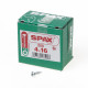 Spax Spaanplaatschroef cilinderkop verzinkt T-Star T20 4.0 x 16mm