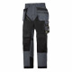 Snickers RuffWork broek met holsterzak grijs zwart maat M taille 50 W34