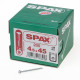 Spax Spaanplaatschroef cilinderkop verzinkt T-Star T20 4.5 x 45mm
